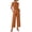 Orange, variant on Enjoytime Two Piece Sets for Women Round Neck Tank Tops with Pants Matching Set Travel Casual Work Summer Plus Size Outfits