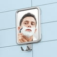 thumbnail image 2 of Shower Mirror Fogless with Razor Holder for Shaving, NO-Drilling & Removable Fogless Mirror for Shower Suction Shatterproof & Waterproof Wall Mounted, 2 of 6