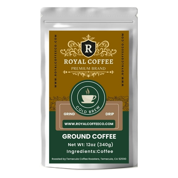 Royal Cold Brew Freshly Roasted Single Origin Coffee, (Cold Brew) (Drip)
