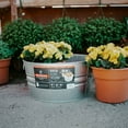 thumbnail image 3 of Behrens High Grade Steel 2GS 15 Gal Silver Galvanized Steel Round Tub, 3 of 3