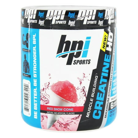 BPI Sports - Bâtiment Red Snow Muscle HD Créatine cône - 10,58 oz