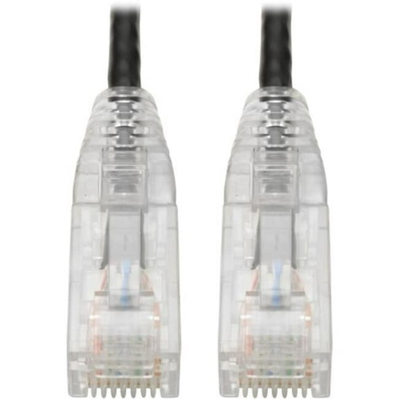Tripp Lite  Molded Slim Gigabit Cat6 UTP Patch Cable - Black