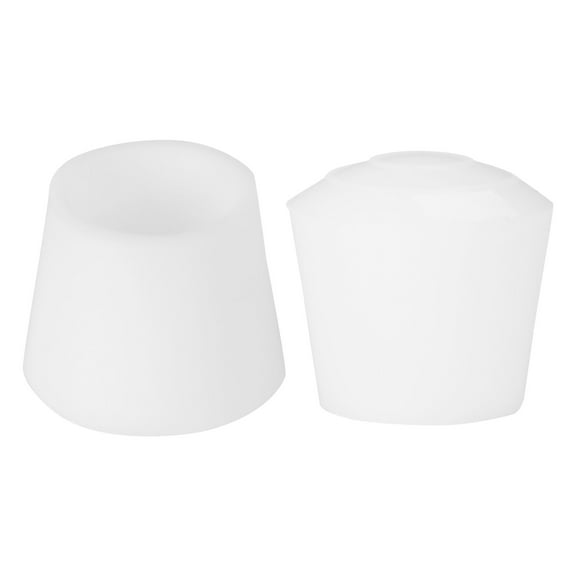 Rubber Leg Cap Pad Tips End Tip Cover Furniture Table Chair End Feet Floor Protector 20mm 3/4" Inner Dia 2pcs