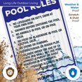 thumbnail image 5 of Pool Rules Sign,, 5 of 8