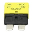 thumbnail image 2 of Cuchilla Universal Del Carro Del Coche Fusible Disyuntor Manual 24V 20A, 2 of 9