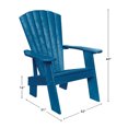 thumbnail image 3 of Capterra Casual Adirondack Chair - Atlantic Navy, 3 of 3