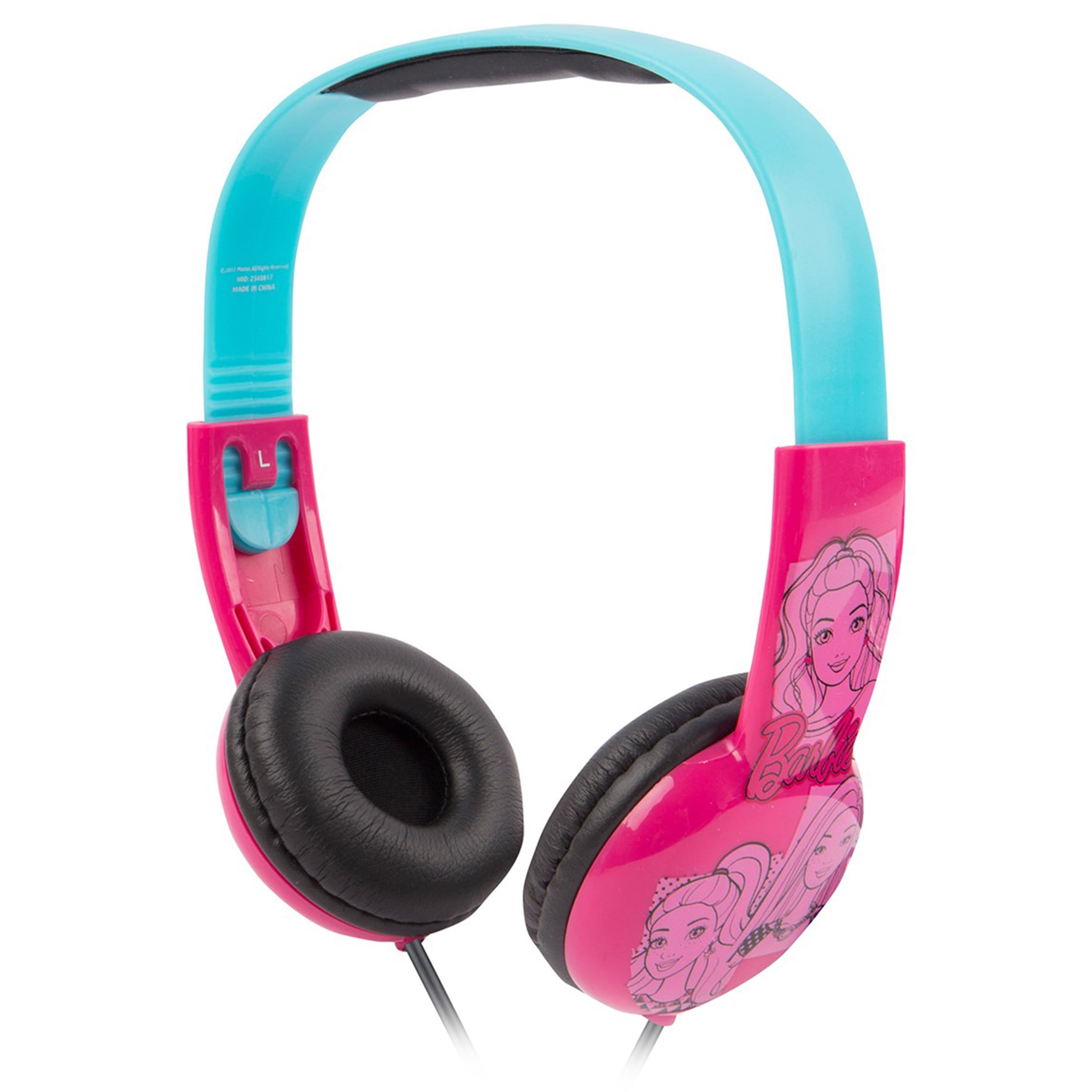 Barbie KidSafe Headphones in Blue and Pink