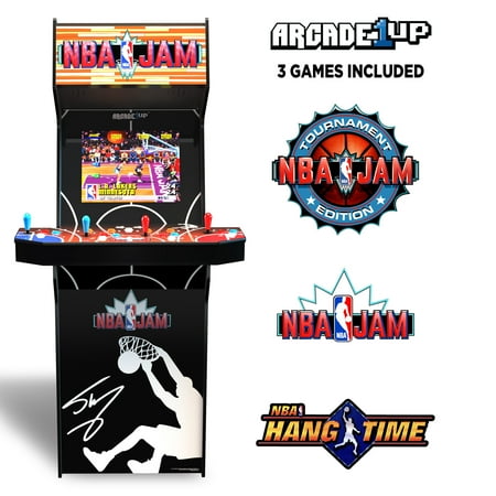 Arcade1Up - NBA Jam SHAQ Edition 19" Arcade with Lit Marquee - Multi
