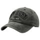 thumbnail image 1 of Gorra de béisbol vintage unisex de denim - Bordado «New York», ajustable, estilo «dad hat» - Talla única, 1 of 6