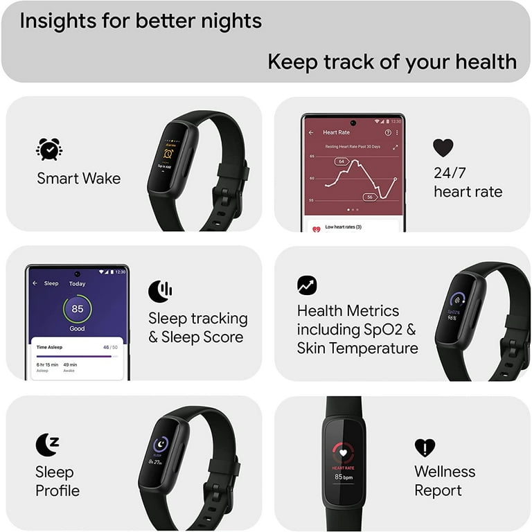 Free Shipping! Fitbit Inspire 3 Health and Fitness Activity