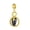 MY0475, variant on 925 Sterling Silver Glow-in-the-dark Spooky Pumpkin Charm for Bracelet Charms Bangle Pendant Jewelry
