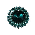 thumbnail image 1 of Kkkded Broche Épingle Électroplaquée Géométrique Fleur - en Forme de Rouille - Badge Broche Résistant, 1 of 5