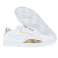 thumbnail image 4 of Puma Women's Match Lo Patent Snake White / Gold Ankle-High Fashion Sneaker - 8M, 4 of 5