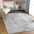 thumbnail image 6 of Hauteloom Pialba Living Room, Bedroom Area Rug - Modern - Gray, Green - 7'10" x 10'3", 6 of 19