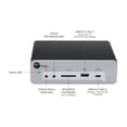 thumbnail image 4 of SIIG AC JUDK0K11S1 Thunderbolt3 DP14 Docking Station w Dual M2 NVMe SSDPD, 4 of 5