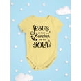 thumbnail image 3 of The Anchor Of My Soul Bodysuit Infant -Smartprints Designs,  Newborn, 3 of 4