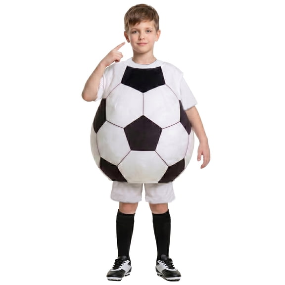 Shinyii Little Boys Soccer Dress-Up Vest Funny Party Stage Performance Sleeveless Top