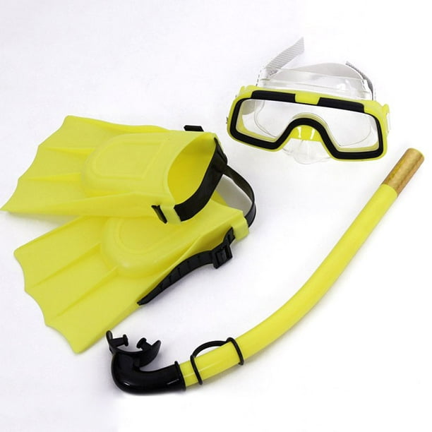 Children Diving Mask Set AntiFog Swimming Goggle Masks Snorkel Fins