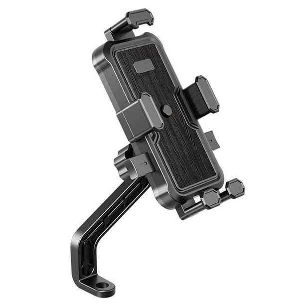 Soporte para teléfono de motocicleta, soporte de montaje fácil, giratorio 360 degree, liberación rápida. Estilo B