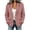 Jackets for Women Pink, variant on Homenesgenics Jackets for Women 2026 Long-Sleeve Lapel Minimalist Blazer for Spring/Fall White L