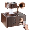 thumbnail image 5 of PartyKindom Retro Record Player Style Oil Diffuser with Cool Mist for Home and Office, 5 of 7