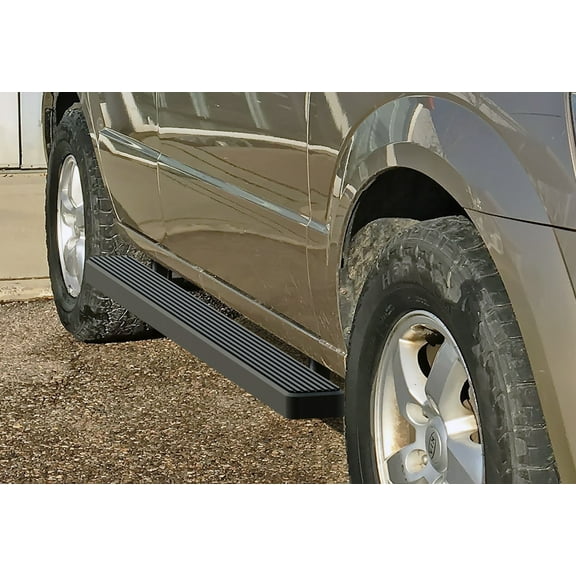 2003-2010 KIA Sorento Black Finish iStep 5 Inch Door to Door sidestep