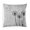 Pattern-3, variant on Pillow Cover Black And White Dandelions Modern Sofa Throw Pillow Cover 16"x16" Decoration for Sofa Couch Dandelion Flower Black And White Throw Pillow