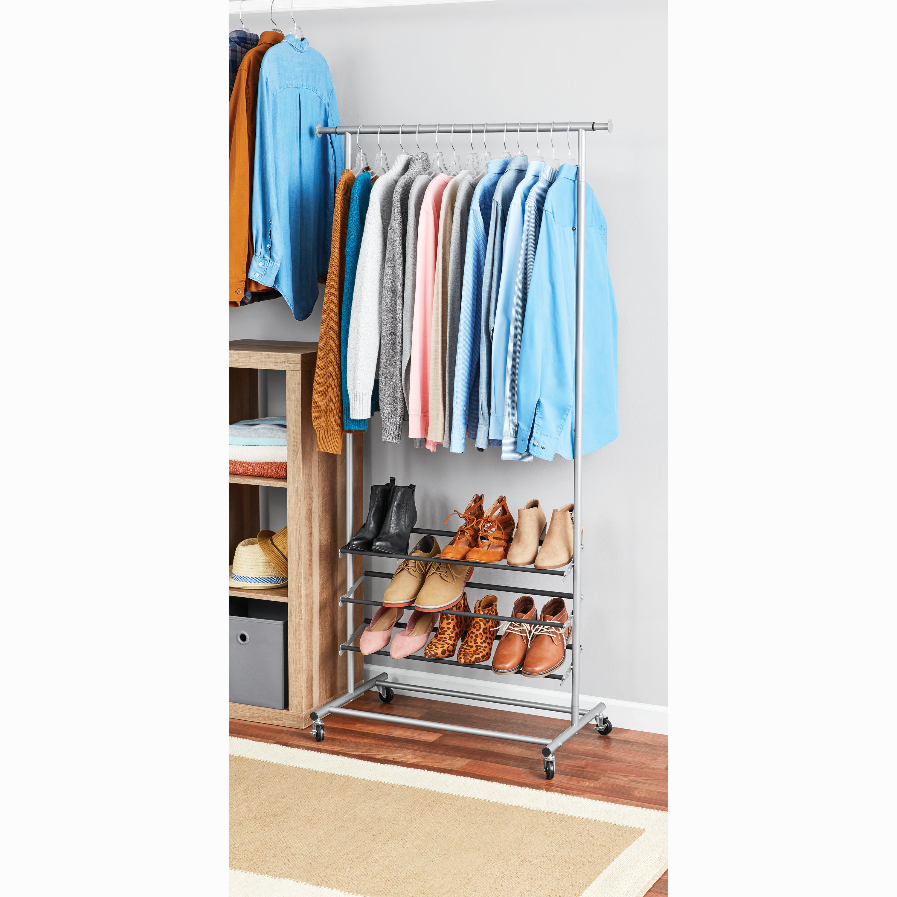 Mainstays 3-Tier Adjustable Storage Shelf