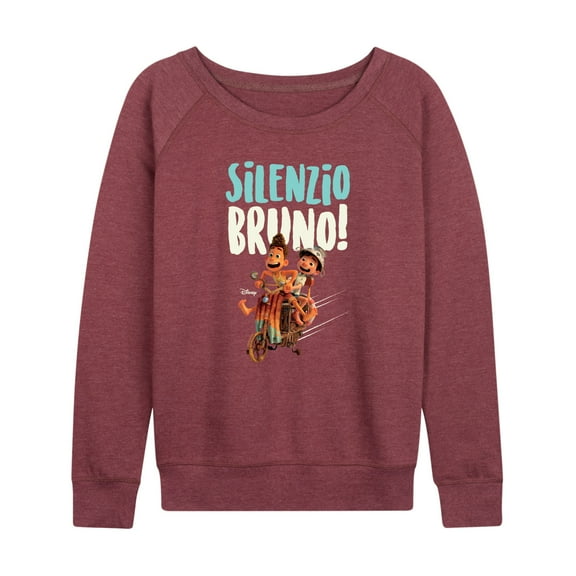 Luca - Silenzio Bruno - Women's Lightweight French Terry Long Sleeve Shirt