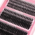 thumbnail image 5 of Lash Clusters Kit 40D+60D+80D+100D Volume Lashes Extensions Kit 10-16mm Wispy Individuals Fake Eyelash, 308Pcs All-in-1 Pack with Bond and Seal|Tweezers |Removers |Eyelash & Eyebrow Brush, 5 of 10