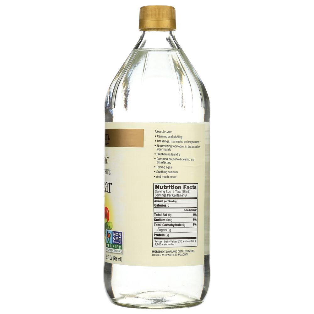 Spectrum Organic White Vinegar, 32 Ounce -- 12 per Case.