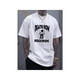 thumbnail image 1 of Alphabets Patterned Crew Neck Polyester Casual T-shirt - Soft Slight Stretch Fabric, Machine Washable, Regular Fit, All-Season Wear - Trendy Fashion for Men, 1 of 7
