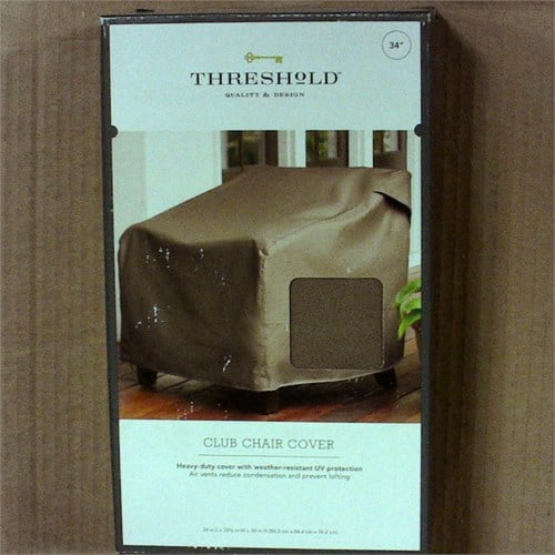 Club Patio Chair Cover Brown Threshold Brickseek