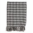 thumbnail image 2 of Cotton Throw With Houndstooth Print, 2 of 2