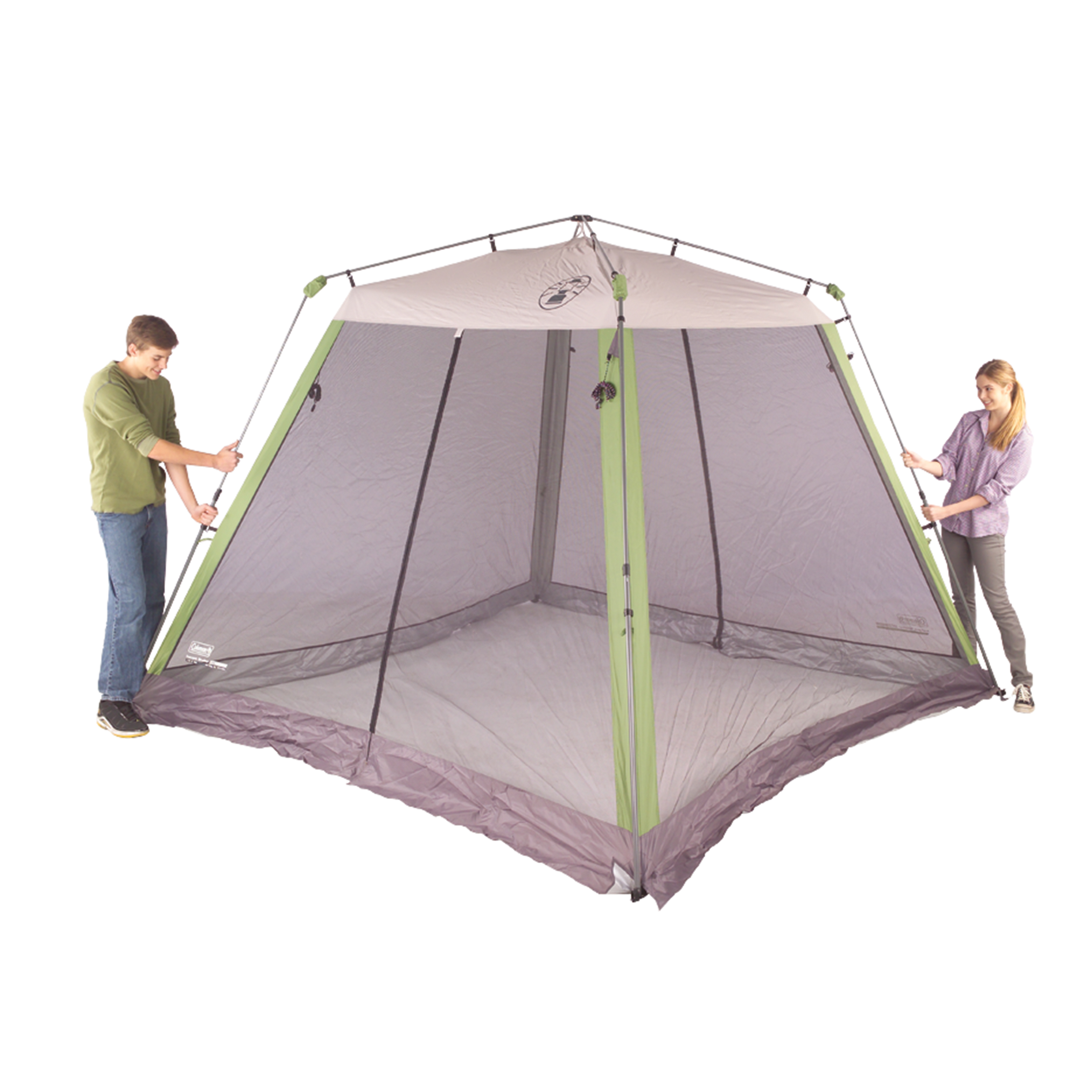 Coleman 10'x10' Slant Leg Instant Canopy Screen House (100 Sq. ft Coverage) - image 5 of 6