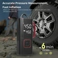 thumbnail image 4 of Mistaha Portable SUV Tire Inflator with Wireless Charging - Multi-functional Air Pump with Real-Time Monitoring and Emergency Lighting, 4 of 7