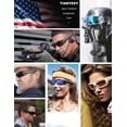 thumbnail image 3 of Gafas de Sol Deportivas Retro Polarizadas TIANYESY Envolventes, 3 of 8