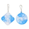 thumbnail image 1 of Mini Pop Toy, Keychain Pop Bubble Popping Sensory Toy, for Kids Adults (2pcs), 1 of 5
