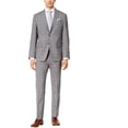 thumbnail image 1 of Tallia Mens Orange Two Button Formal Suit, Grey, 40 Short / 33W x UnfinishedL, 1 of 1