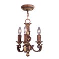thumbnail image 1 of Three Light Mini Chandelier, 1 of 4