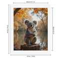 thumbnail image 2 of Paint By Numbers Kit for Adults Beginner - Koala Autumn Scenic Tree Stump DIY Canvas Painting Kits for Adults, Frameless Paint By Number for Adults for Home Wall Decor 16x20 Inch, 2 of 7
