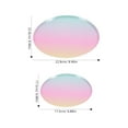 thumbnail image 5 of 16pcs Rainbow Party Plates Colorful Party Plates Cake Paper Plates, 5 of 6