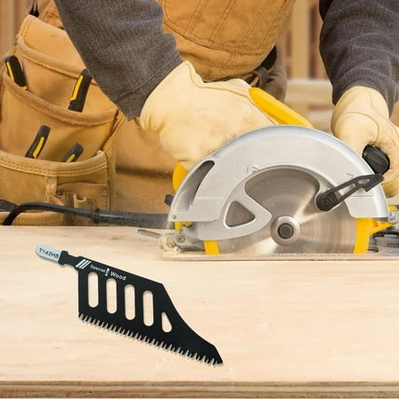 Jigsaw Blade under $5! Yannianjz Curved Saw Blade for Wood, Special-shaped Cutting Blade, Power Tool Accessories, Fine Woodworking Saw Blade, Jigsaw Blade for Detailed Cuts, DIY Craft Tool Blade