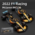 thumbnail image 2 of Bburago 1:43 2022 McLaren MCL36 W13 C42 F1-75 RB18 F1 fórmula de carreras de coches estática simulación de aleación fundida a presión modelo de coche caja de acrílico Fivean unisex, 2 of 2