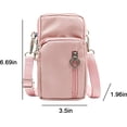 thumbnail image 7 of CAREFORM 3-Layers Crossbody Bag Cellphone Pouch Armband Wallet Nylon Smartphone Purse with Earphone Hole, 7 of 7