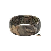 Groove Life Mossy Oak Breakup Country Camo Silicone Ring by Groove Life - Breathable Rubber Wedding Rings for Men, Lifetime Coverage, Unique Design, Comfort Fit Ring - Size 12