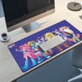 thumbnail image 4 of My Lit-tle Pony Desk Pad Mouse Pad, Large Gaming Mouse Mat with Stitched Edges, Non-Slip Rubber Base Mous Mat for Office Computer Keyboard Laptop, 4 of 7