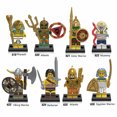 thumbnail image 2 of GloryStar Minifigures Building Blocks Ancient Egypt Ancient Rome Atlantis Assembled Building Blocks Toys X622, 2 of 8