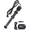 Orlushy Submersible Aquarium Heater,100W/150W/200W/300W Fish Tahk Heater with Adjust Knob Thermostat 2 Suction Cups and Free Thermometer Suitable for Marine Saltwater and Freshwater