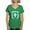 Irish Green, variant on CafePress - Sigma Chi Flag Colored T Shirt - Women's V-Neck Dark T-Shirt